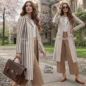 Thom Browne x Brooks Brothers Black Fleece Striped Trench Coat *shop@iamwarrior